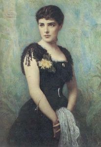 Jennie Jerome Churchill, , circa 1880, Public Domain