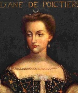 Diane de Poitiers, portrait by unknown artist, Public Domain