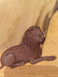 Detail from Il Perugino painting above