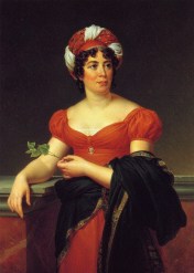 Germain de Stael, portrait by Francois Gérard, 1810, Public Domaine